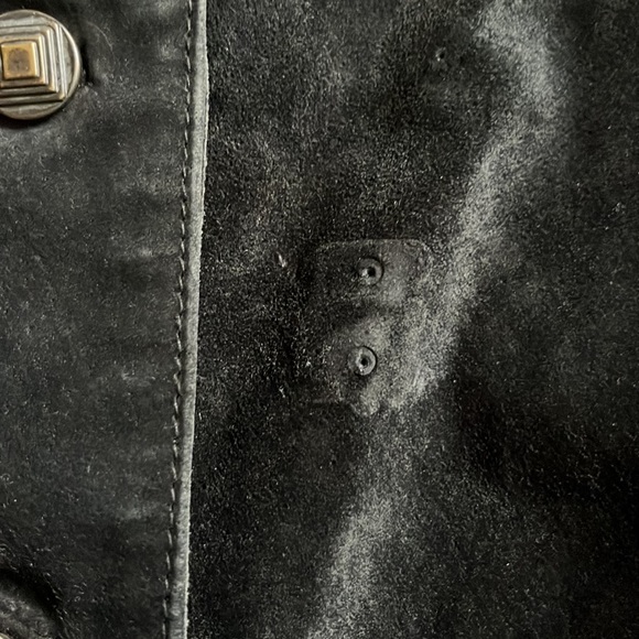 Suede classy vintage bomber jacket - Picture 5 of 5